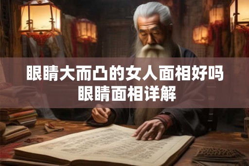 眼睛大而凸的女人面相好吗 眼睛面相详解
