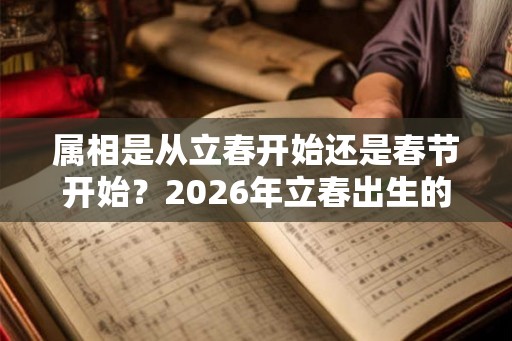 属相是从立春开始还是春节开始？2026年立春出生的人属相是什么？