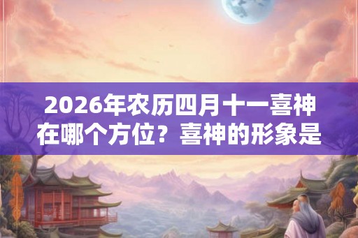 2026年农历四月十一喜神在哪个方位？喜神的形象是什么？