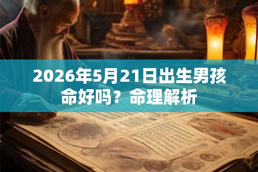 2026年5月21日出生男孩命好吗？命理解析