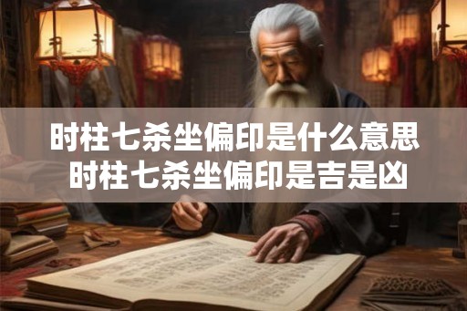时柱七杀坐偏印是什么意思 时柱七杀坐偏印是吉是凶