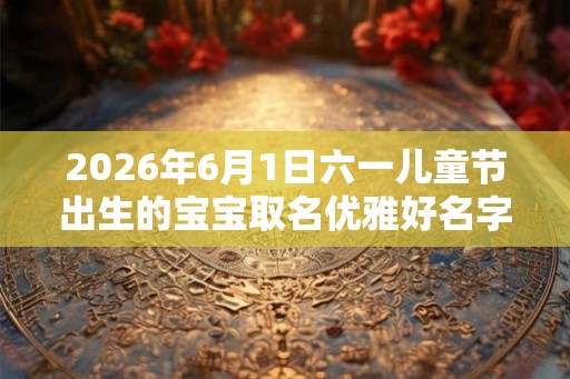 2026年6月1日六一儿童节出生的宝宝取名优雅好名字 2026年6月1日六一儿童节出生的宝宝取名优雅好名字