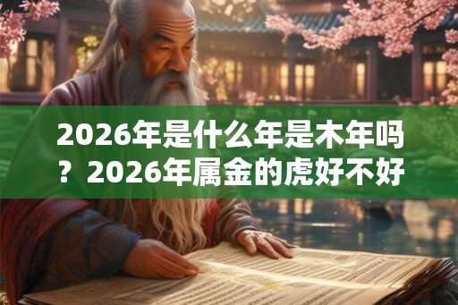 2026年是什么年是木年吗？2026年属金的虎好不好？