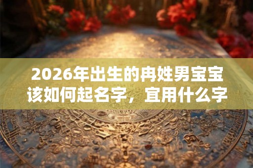 2026年出生的冉姓男宝宝该如何起名字，宜用什么字。