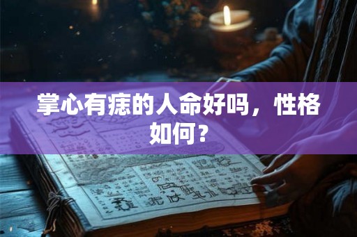 掌心有痣的人命好吗,性格如何? 掌心有痣的人命好吗,性格如何?
