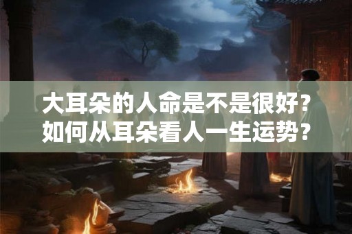 大耳朵的人命是不是很好？如何从耳朵看人一生运势？