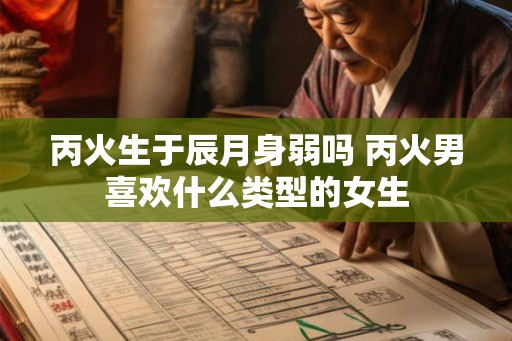 丙火生于辰月身弱吗 丙火男喜欢什么类型的女生 丙火生于辰月身弱吗 丙火男喜欢什么类型的女生