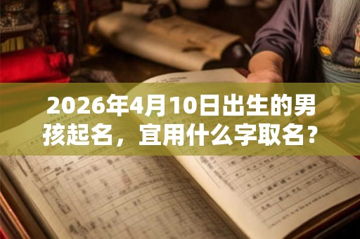 2026年4月10日出生的男孩起名，宜用什么字取名？