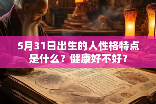 5月31日出生的人性格特点是什么？健康好不好？