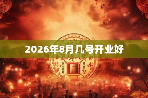 2026年8月几号开业好