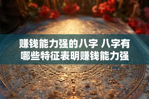 赚钱能力强的八字 八字有哪些特征表明赚钱能力强