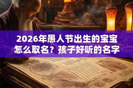 2026年愚人节出生的宝宝怎么取名?孩子好听的名字推荐 2026年愚人节出生的宝宝怎么取名?孩子好听的名字推荐