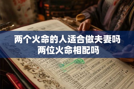 两个火命的人适合做夫妻吗 两位火命相配吗