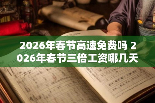 2026年春节高速免费吗 2026年春节三倍工资哪几天