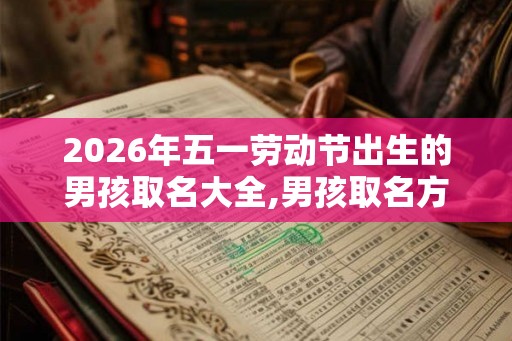 2026年五一劳动节出生的男孩取名大全,男孩取名方法