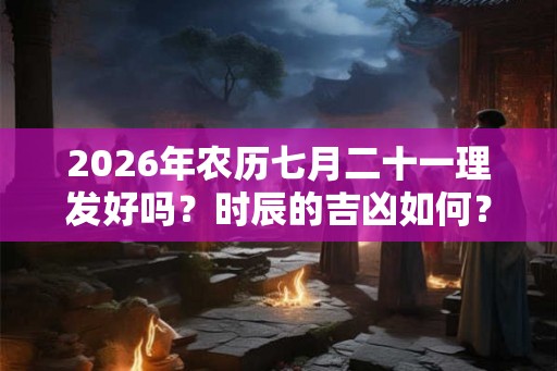 2026年农历七月二十一理发好吗?时辰的吉凶如何? 2026年农历七月二十一理发好吗?时辰的吉凶如何?