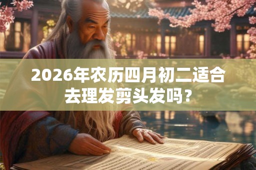 2026年农历四月初二适合去理发剪头发吗？