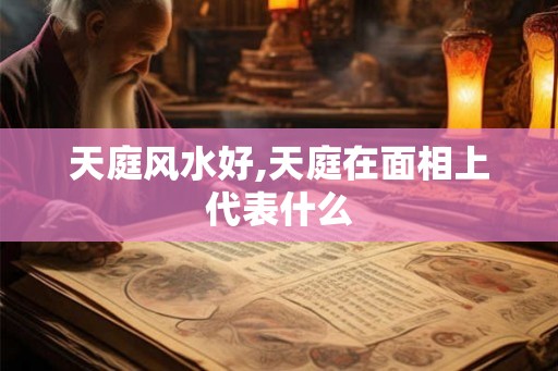 天庭风水好,天庭在面相上代表什么