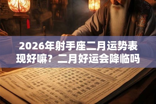 2026年射手座二月运势表现好嘛？二月好运会降临吗？