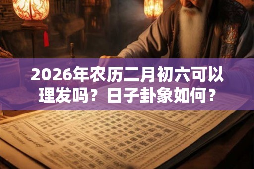 2026年农历二月初六可以理发吗？日子卦象如何？
