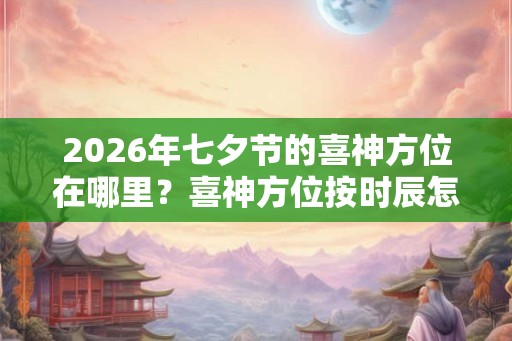 2026年七夕节的喜神方位在哪里？喜神方位按时辰怎么算？