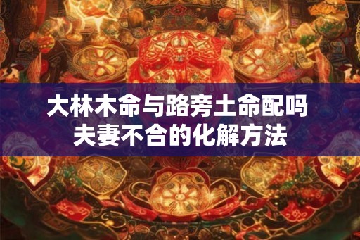 大林木命与路旁土命配吗 夫妻不合的化解方法