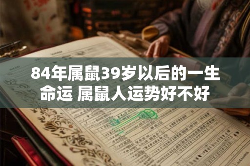 84年属鼠39岁以后的一生命运 属鼠人运势好不好