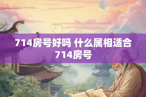 714房号好吗 什么属相适合714房号