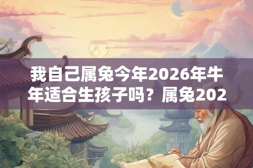 我自己属兔今年2026年牛年适合生孩子吗？属兔2026年财运？