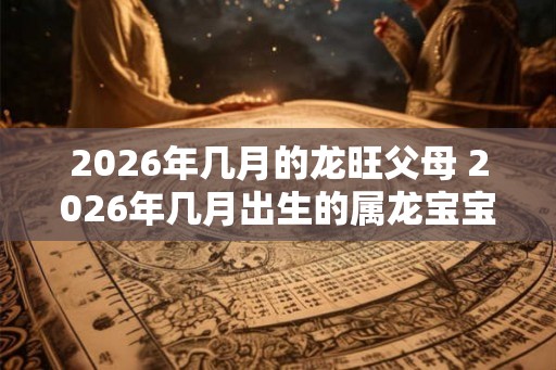 2026年几月的龙旺父母 2026年几月出生的属龙宝宝旺父母