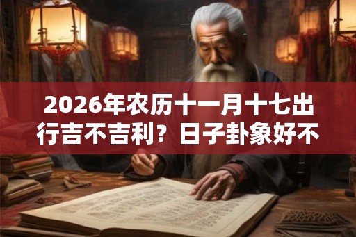2026年农历十一月十七出行吉不吉利？日子卦象好不好？