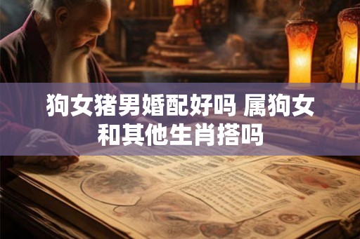 狗女猪男婚配好吗 属狗女和其他生肖搭吗
