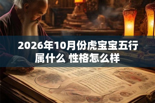 2026年10月份虎宝宝五行属什么 性格怎么样