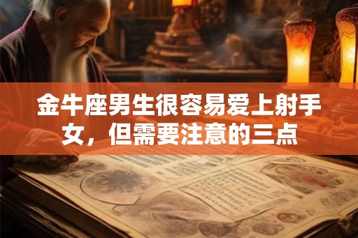 金牛座男生很容易爱上射手女，但需要注意的三点