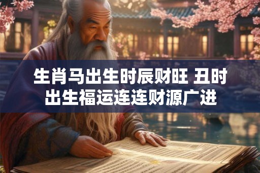 生肖马出生时辰财旺 丑时出生福运连连财源广进 生肖马出生时辰财旺 丑时出生福运连连财源广进