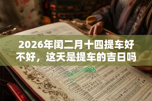 2026年闰二月十四提车好不好，这天是提车的吉日吗？