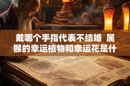 戴哪个手指代表不结婚  属猴的幸运植物和幸运花是什么