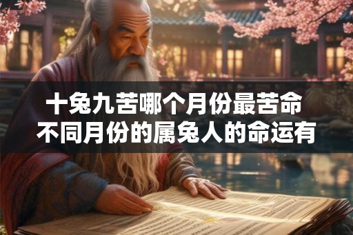 十兔九苦哪个月份最苦命 不同月份的属兔人的命运有什么不同