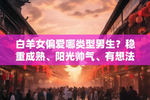 白羊女偏爱哪类型男生？稳重成熟、阳光帅气、有想法、浪漫的都是她们的菜！