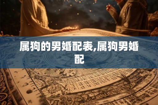 属狗的男婚配表,属狗男婚配 属狗的男婚配表,属狗男婚配