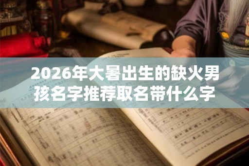 2026年大暑出生的缺火男孩名字推荐取名带什么字 2026年大暑出生的缺火男孩名字推荐取名带什么字