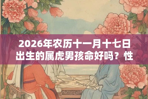 2026年农历十一月十七日出生的属虎男孩命好吗？性格怎么样？
