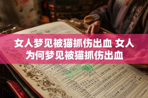 女人梦见被猫抓伤出血 女人为何梦见被猫抓伤出血