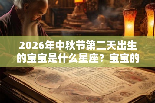 2026年中秋节第二天出生的宝宝是什么星座？宝宝的幸运色是什么？