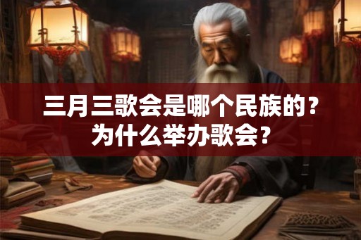 三月三歌会是哪个民族的？为什么举办歌会？