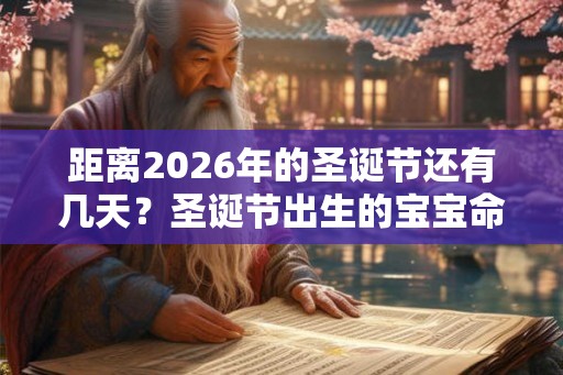 距离2026年的圣诞节还有几天？圣诞节出生的宝宝命运
