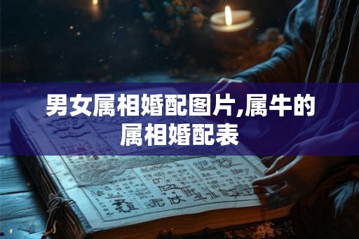 男女属相婚配图片,属牛的属相婚配表