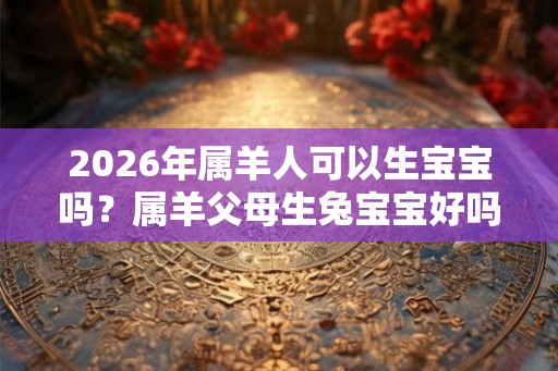 2026年属羊人可以生宝宝吗？属羊父母生兔宝宝好吗