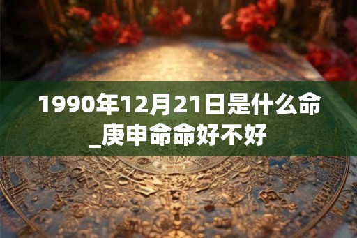 1990年12月21日是什么命_庚申命命好不好