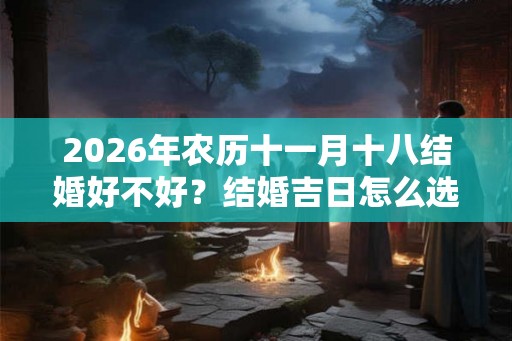 2026年农历十一月十八结婚好不好？结婚吉日怎么选择？